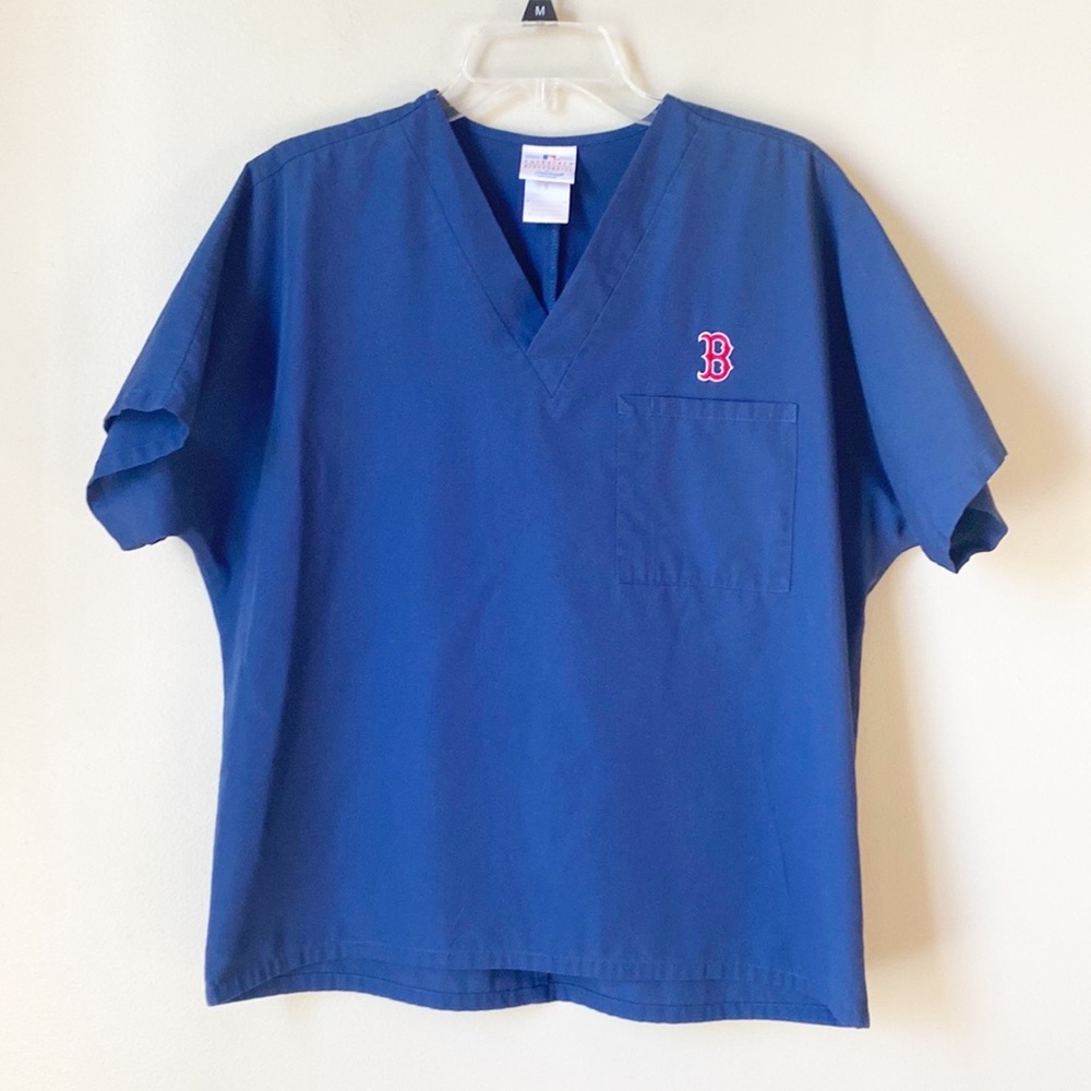 Cherokee Uniforms | Boston Red Sox Scrub Shirt